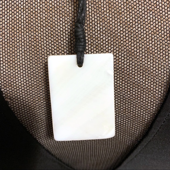 Handmade African white quartz bronze neckl… - Picture 4 of 8